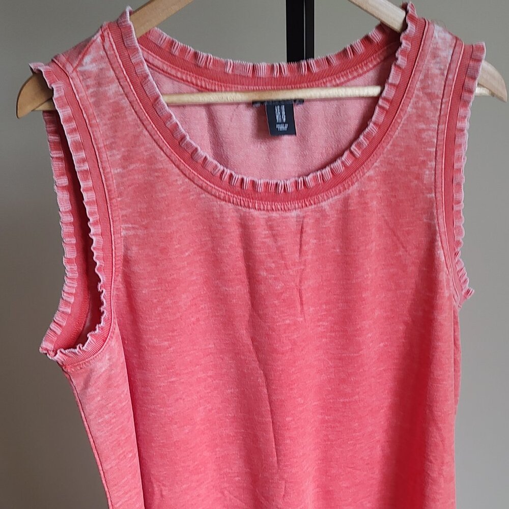 Jones & Co / Jones New York Peach Sleeveless Dress - Size 1X